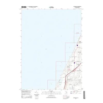 2014 Map of Stevensville, 2014 Print