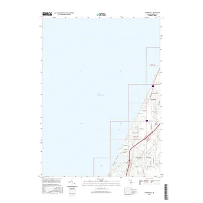2017 Map of Stevensville, 2017 Print