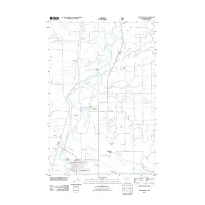 2011 Map of Stevensville, 2011 Print