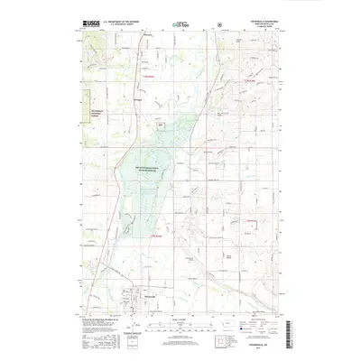 2017 Map of Stevensville, 2017 Print