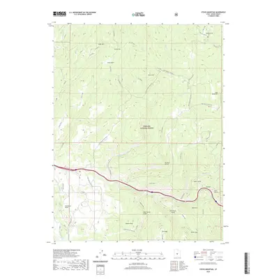 2020 Map of Steves Mountain, 2020 Print