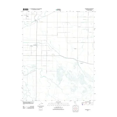 2012 Map of Stevinson, 2012 Print