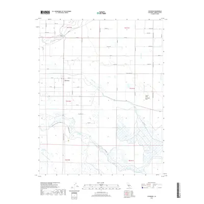 2018 Map of Stevinson, 2018 Print