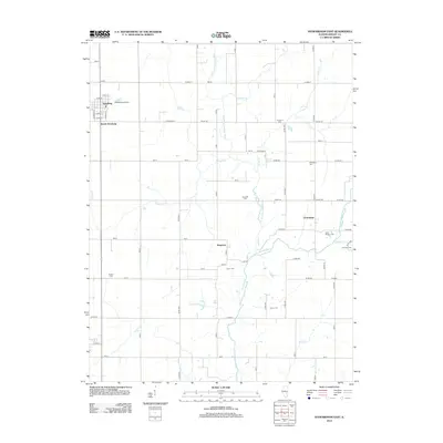 2012 Map of Stewardson East, 2012 Print