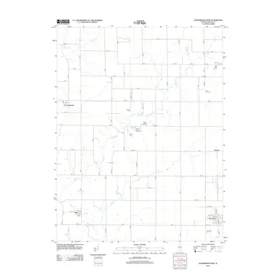 2012 Map of Stewardson West, 2012 Print