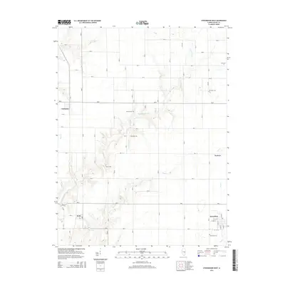 2015 Map of Stewardson West, 2015 Print