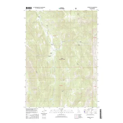 2017 Map of Stewart Flat, 2017 Print