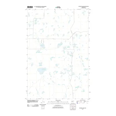 2010 Map of Stewart Lake, 2010 Print