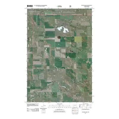 2011 Map of Stewart Lake, 2011 Print