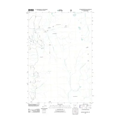 2011 Map of Stewart Mountain, 2011 Print
