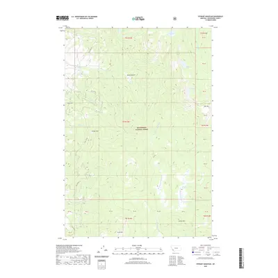 2020 Map of Stewart Mountain, 2020 Print