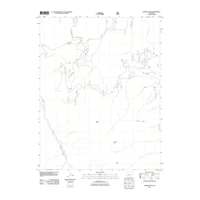 2011 Map of Stewart Peak, 2011 Print