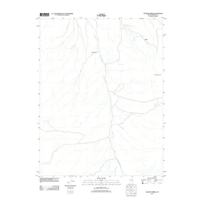 2012 Map of Stewart Spring, 2012 Print