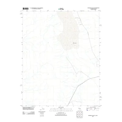 2012 Map of Stewart Valley, 2012 Print