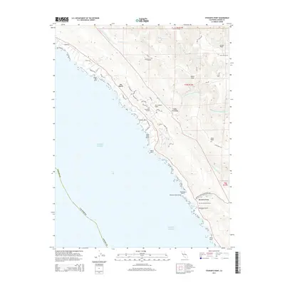 2015 Map of Stewarts Point, 2015 Print