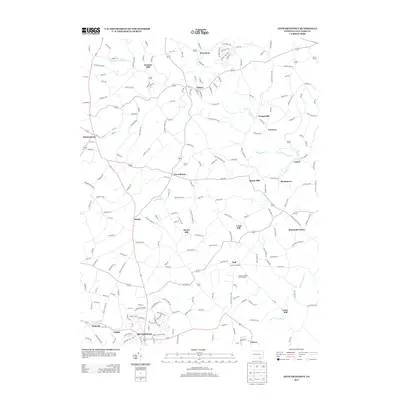 2013 Map of Stewartstown, 2013 Print