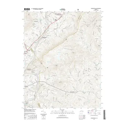 2016 Map of Stewartsville, 2016 Print