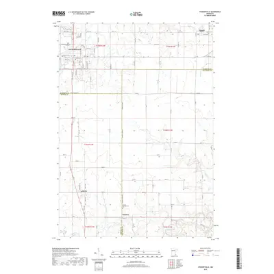 2019 Map of Stewartville, 2019 Print