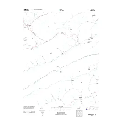 2013 Map of Stickleyville, 2013 Print