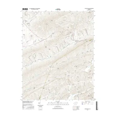 2016 Map of Stickleyville, 2016 Print