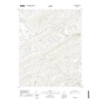 2019 Map of Stickleyville, 2019 Print