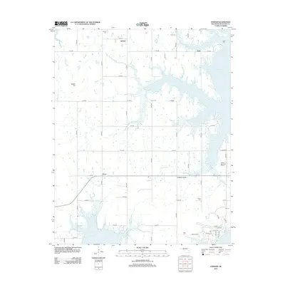 2012 Map of Stidham, 2012 Print