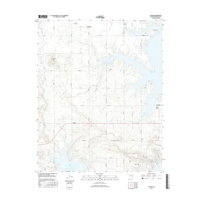 2016 Map of Stidham, 2016 Print