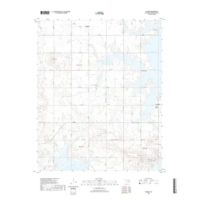 2018 Map of Stidham, 2018 Print