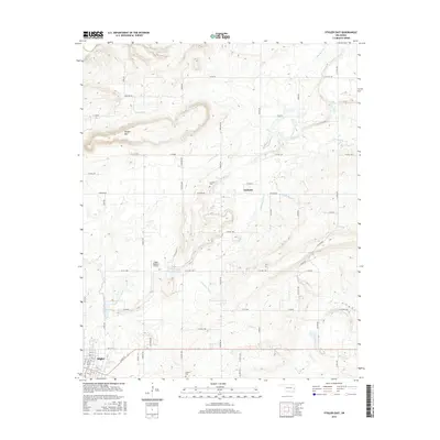 2016 Map of Stigler East, 2016 Print