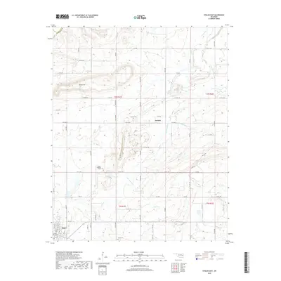 2018 Map of Stigler East, 2018 Print