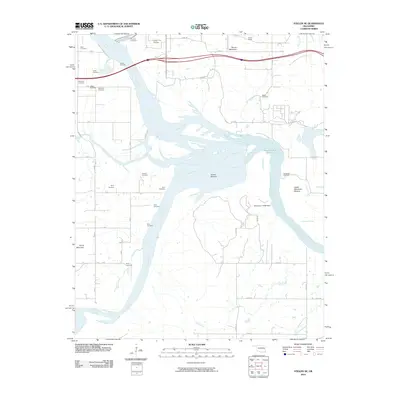 2010 Map of Stigler NE, 2010 Print