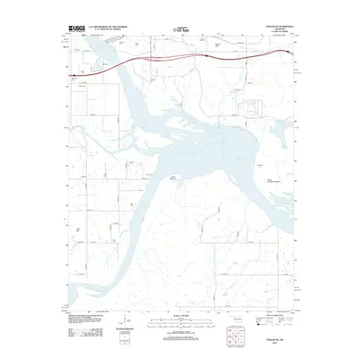 2012 Map of Stigler NE, 2012 Print