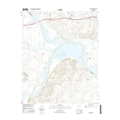 2016 Map of Stigler NE, 2016 Print