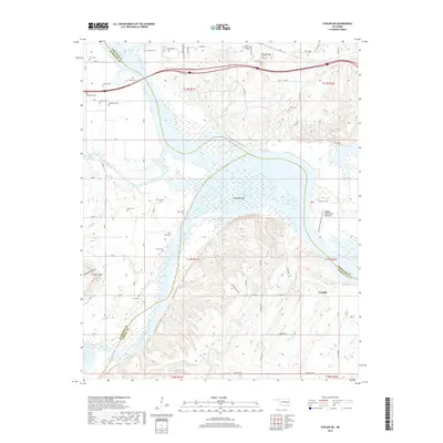 2018 Map of Stigler NE, 2018 Print