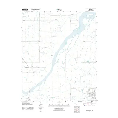 2012 Map of Stigler West, 2012 Print