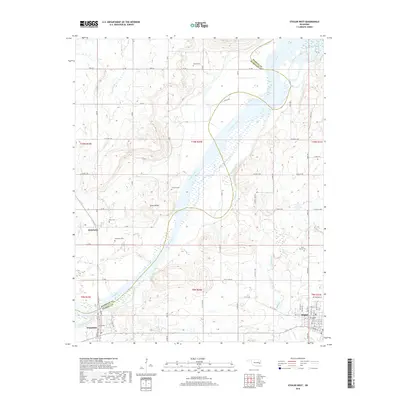2018 Map of Stigler West, 2018 Print
