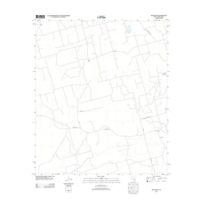 2012 Map of Stiles NW, 2012 Print