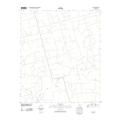 2010 Map of Stiles, 2010 Print