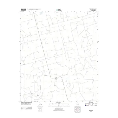 2012 Map of Stiles, 2012 Print