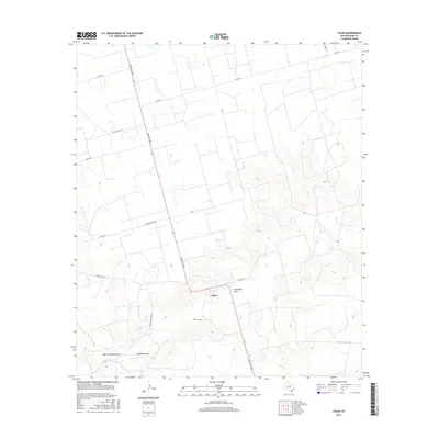 2016 Map of Stiles, 2016 Print