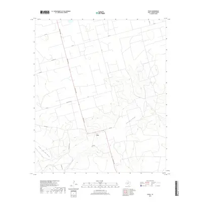 2019 Map of Stiles, 2019 Print