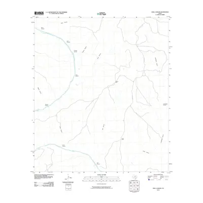 2010 Map of Still Canyon, 2010 Print