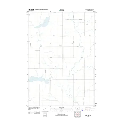 2012 Map of Still Lake, 2012 Print