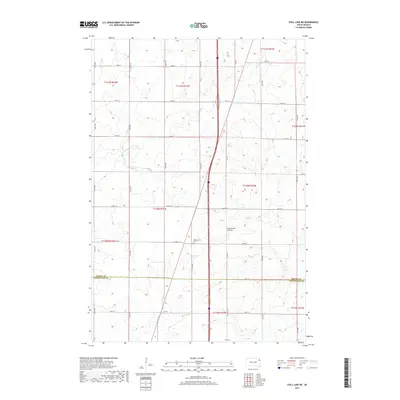 2017 Map of Still Lake NE, 2017 Print