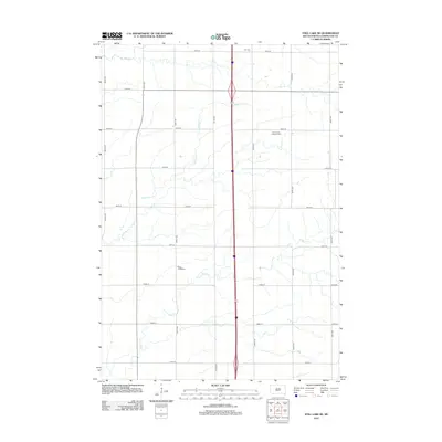 2012 Map of Still Lake SE, 2012 Print
