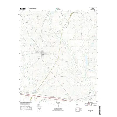 2017 Map of Stillmore, 2017 Print