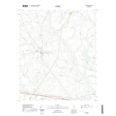 2020 Map of Stillmore, 2020 Print