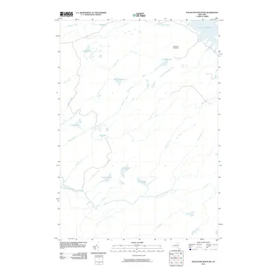 2010 Map of Stillwater Mountain, 2010 Print