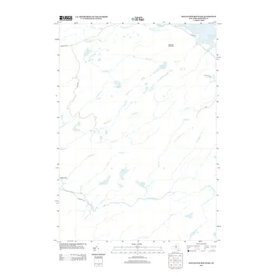 2013 Map of Stillwater Mountain, 2013 Print