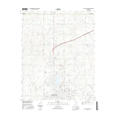 2016 Map of Stillwater North, 2016 Print